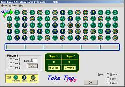 Take Two ...a strategy game by K. Zollo